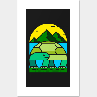 Ocean Sea Turtle Posters and Art